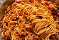 Mediterranean Tuna Pasta with Capers