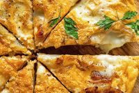Rustic Potato Frittata with Melted Taleggio