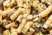 Hearty Italian Sausage and Mushroom Pasta