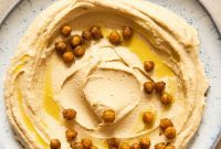 Creamy Classic Hummus with Zesty Za’atar Chickpea Crunch