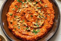 Vibrant Walnut Red Pepper Spread