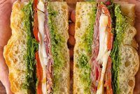 Gourmet Focaccia Sandwiches