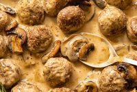 Creamy Marsala Meatballs