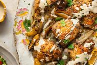 Fiery Lemon Za’atar Chicken & Roasted Shallots