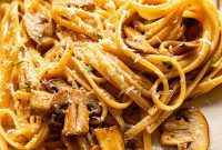Earthy Mushroom Carbonara