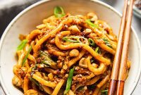 Vegan Dan Dan Noodles A Chinese Street Food Favorite