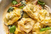 Rustic Tuscan Tortellini Sauce