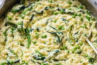 Garden Fresh Creamy Orzo
