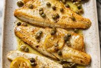 Flaky Sea Bass with Nutty Brown Butter & Tangy Capers