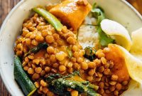 Vibrant Sweet Potato Lentil Curry