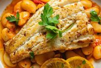 Bright Lemon Butter Cod