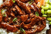 Glazed Teriyaki Beef