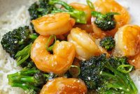 Quick Shrimp & Broccoli Delight