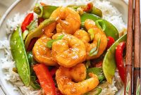 Sweet Heat Shrimp Stir-Fry