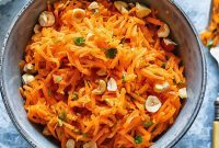 Parisian Carrot Salad with Toasted Hazelnut Crunch
