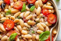Vibrant White Bean Puttanesca