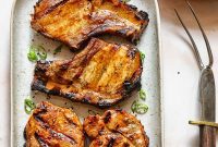 Flame Kissed Teriyaki Pork Chops
