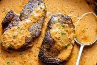 Refined Steak Diane