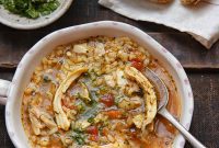 Spicy Georgian Chicken Kharcho Soup
