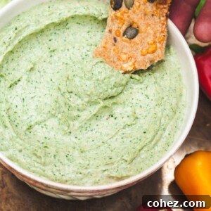 Creamy Cilantro and Walnut Dip