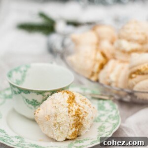 Coconut Meringue Kisses