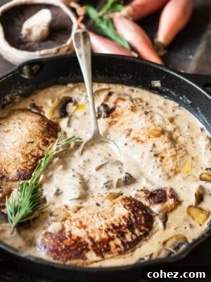 pork loin steaks in cream sauce