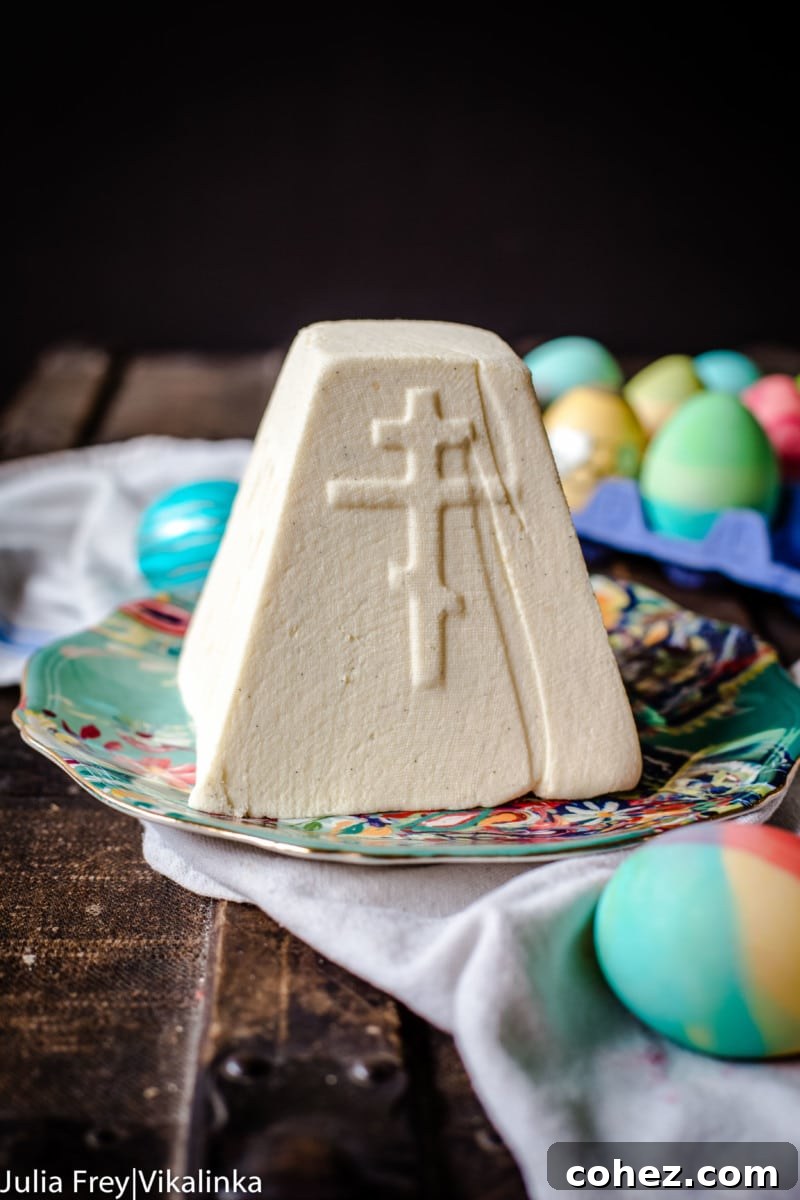 Easter Joys Unfold 6 Russian Easter sweet cheese pudding Paskha