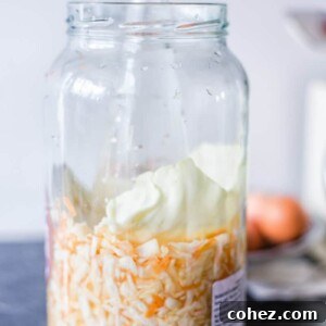 jar of cabbage