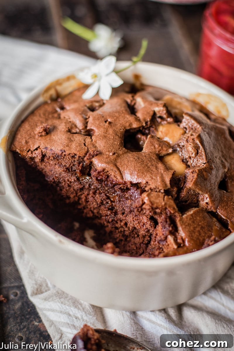 close up of chocolate fudge cake