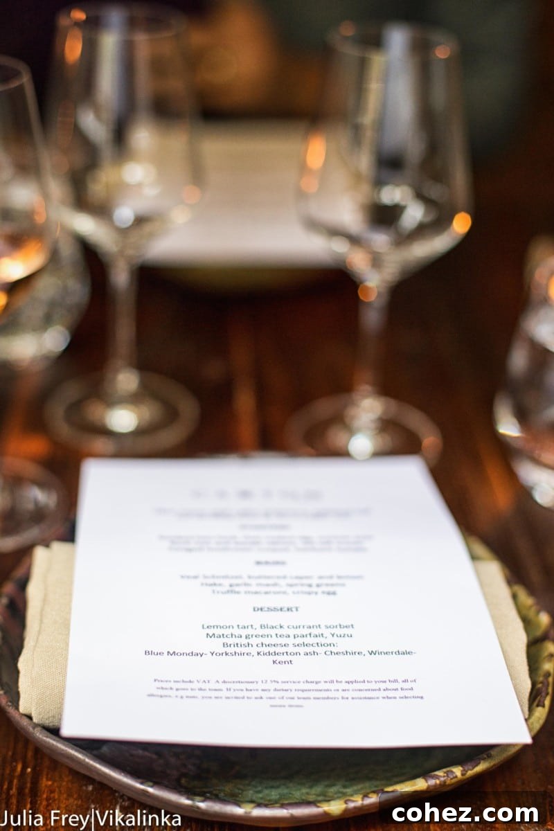 Dining out at Caxton Grill, London - Interior and Ambiance