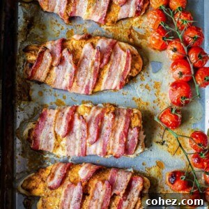 baked bacon wrapped fish with pesto