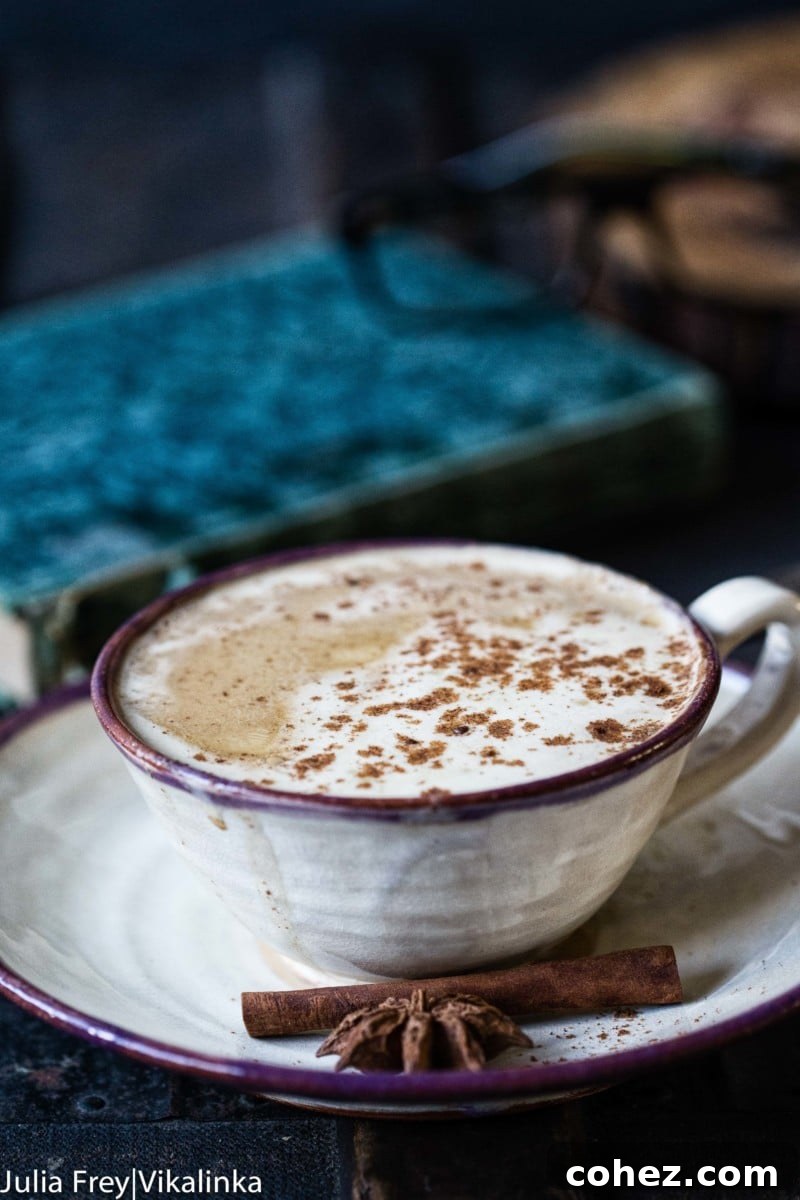 Liquid Autumn Spice 3 Mug with a pumpkin spice latte