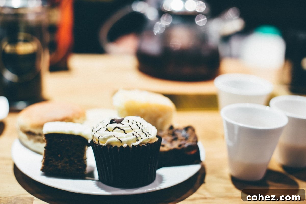 Delicious lemon drizzle cake and chai tea for pairing