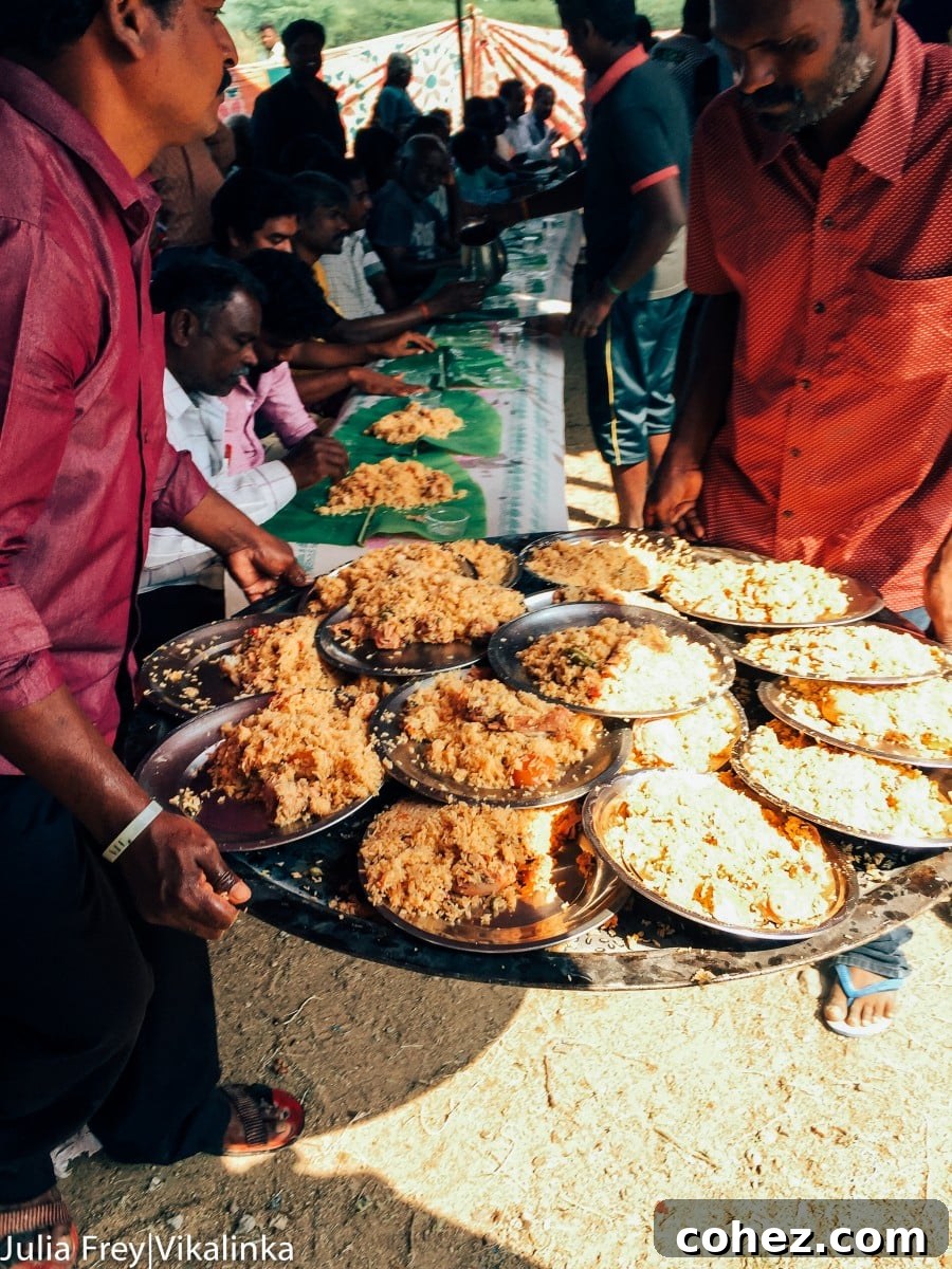 Delicious Indian food on a plate, possibly a Thali or curry
