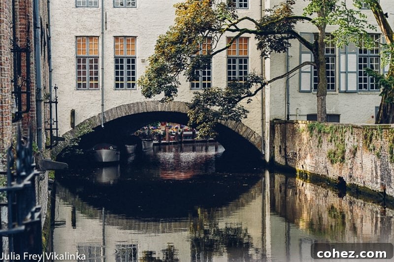 Bruges canal view
