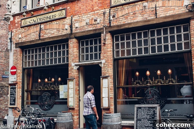Belgian beer selection