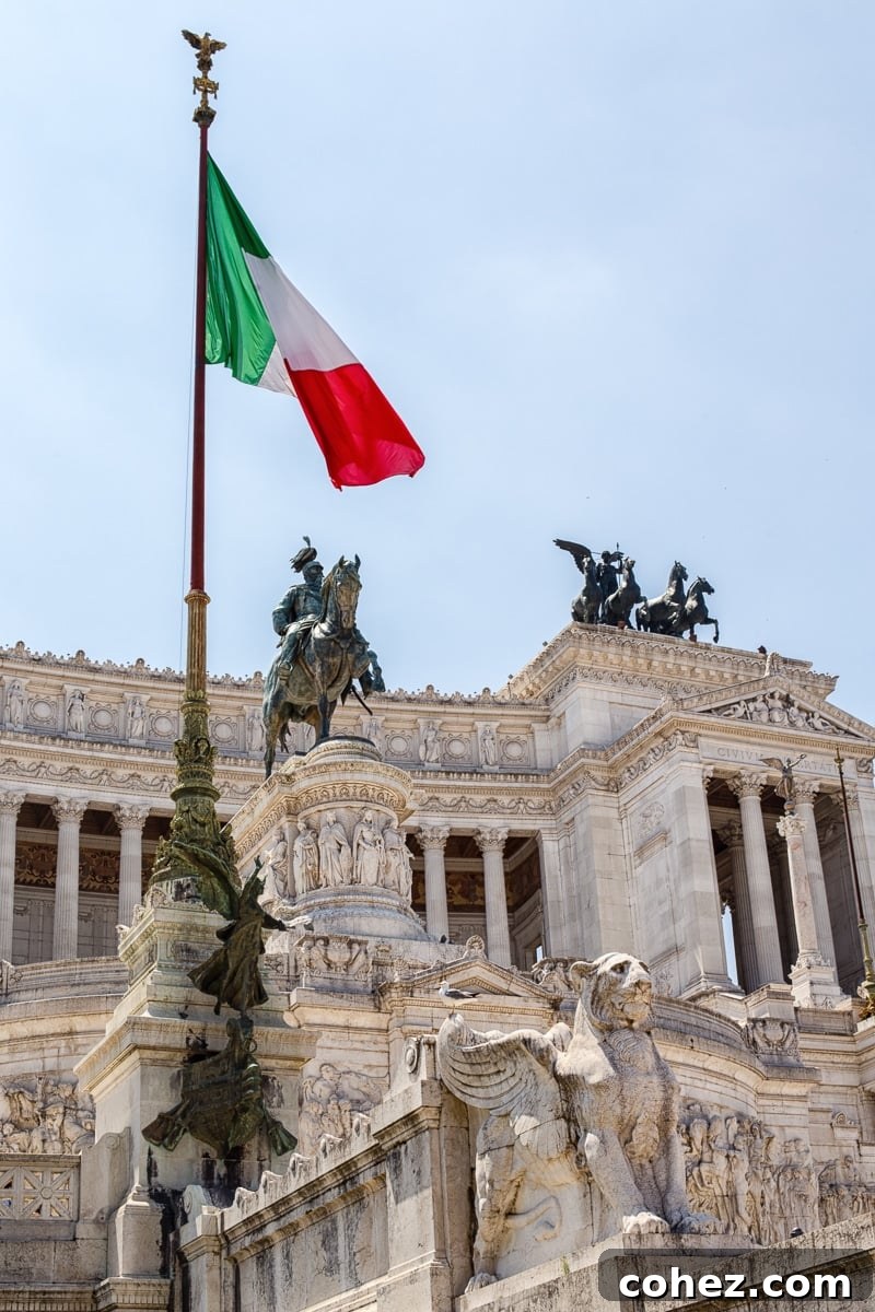 Altar of the Fatherland - Monument to Victor Emmanuel II, Rome