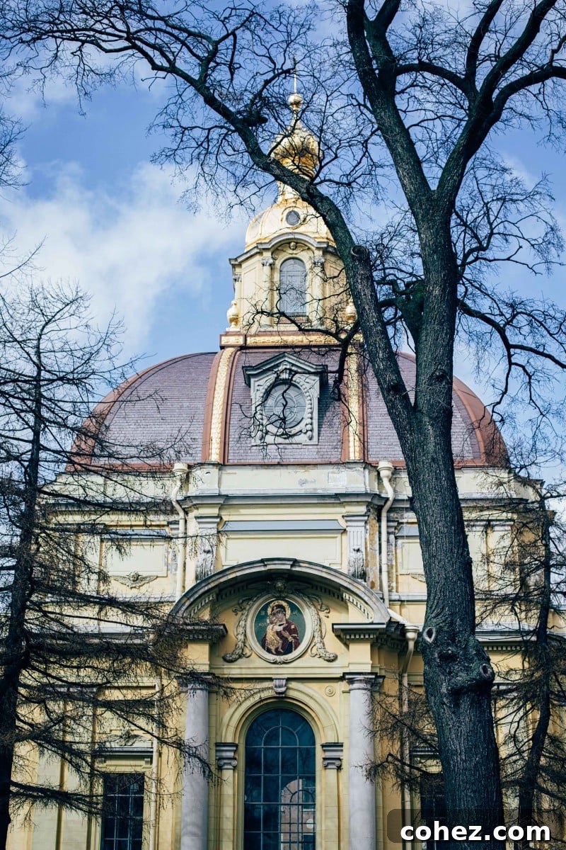 Peter and Paul Cathedral inside the Peter and Paul Fortress, Saint Petersburg