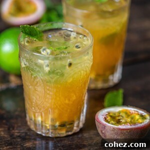 Island Passion Quencher 5 Passion Fruit Mojito
