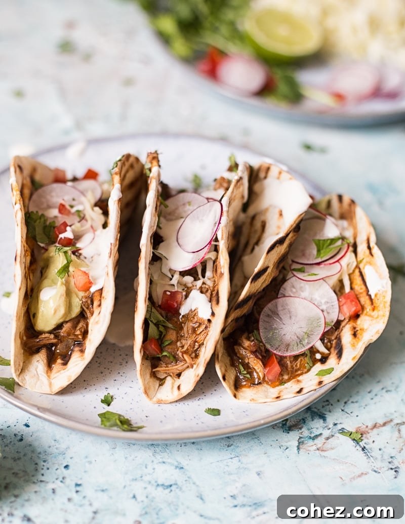 Pulled Lamb Birria Tacos 
