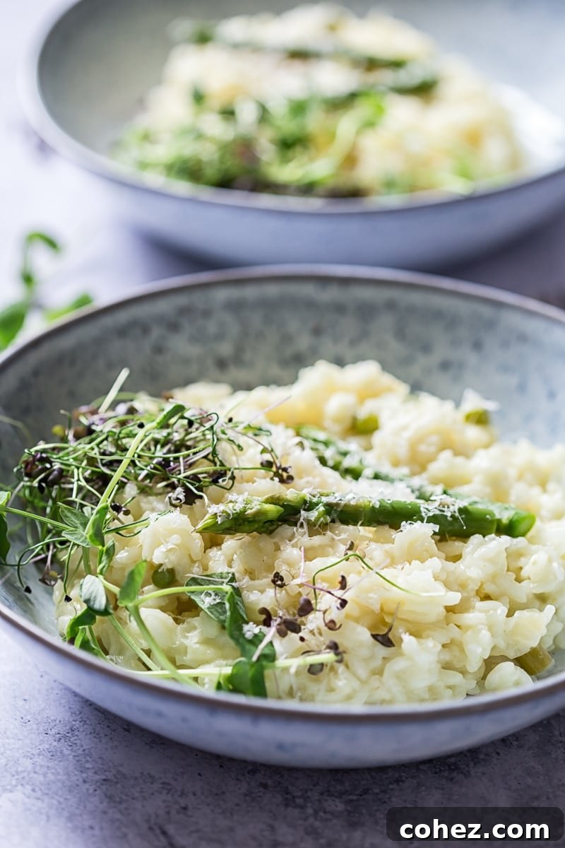 Spring Asparagus Risotto
