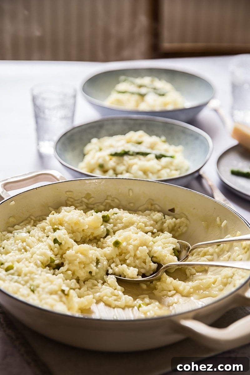 Spring Asparagus Risotto