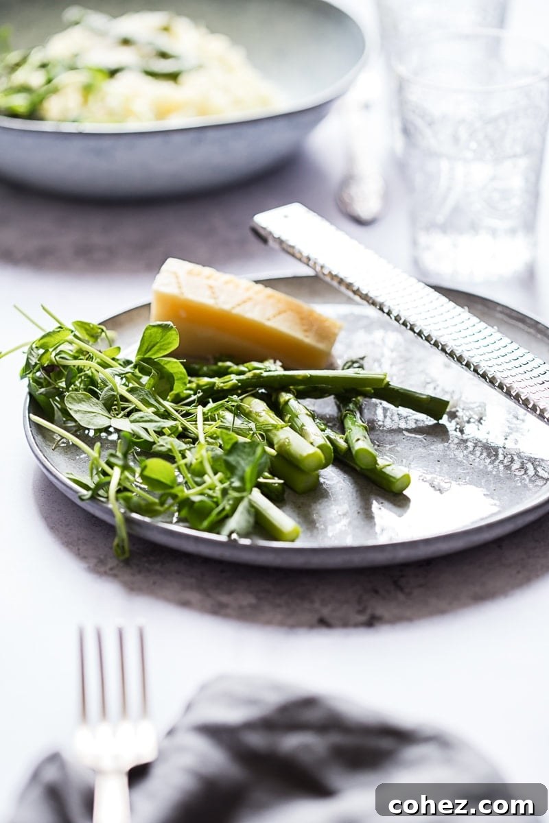 Spring Asparagus Risotto