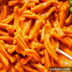 pasta covered in vodka sauce