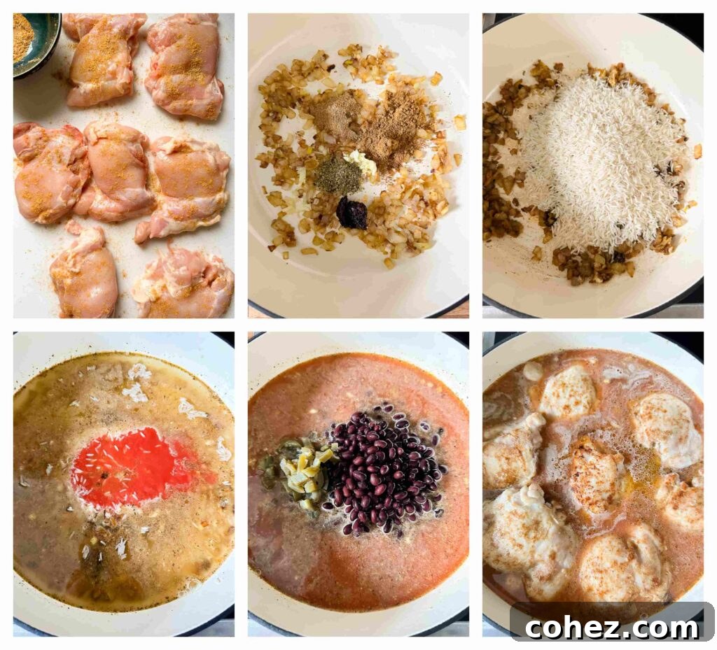 recipe step by step process images