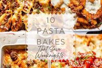 Lazy Lasagna Fix: 10 Weeknight Pasta Bakes for Easy Dinners