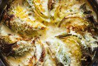 Cheesy Savoy Cabbage Bake