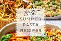 Light & Fresh Summer Pasta Recipes You’ll Love