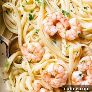 Shrimp Scampi Linguine