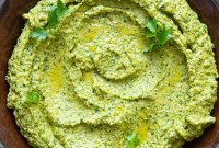 Vibrant Green Romesco Sauce for Grilled Meats & Veggies